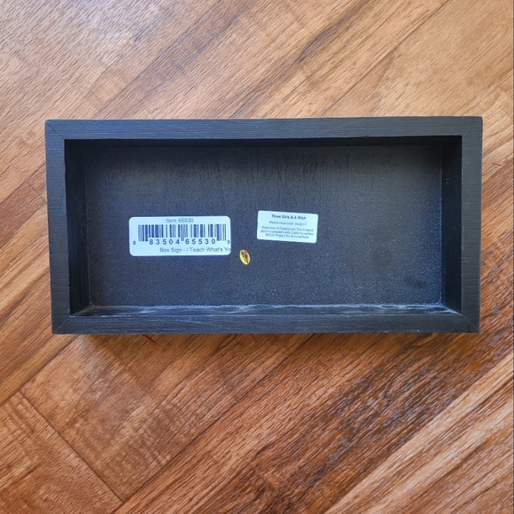 I Teach What's Your SuperPower Wood Box Sign - Picture 3 of 6